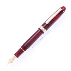 PLATINUM プラチナ 万年筆 #3776 センチュリー ブルゴーニュ PNB-10000 太字 メイン
