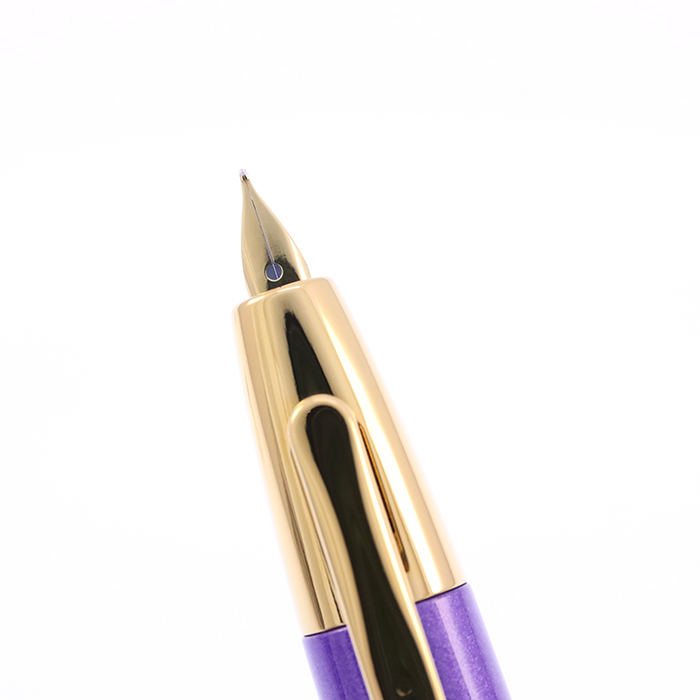 パイロット キャップレスデシモ 2019年限定色 メタリックバイオレット F 中古)PILOT パイロット 万年筆 2019年限定 キャップレス デシモ