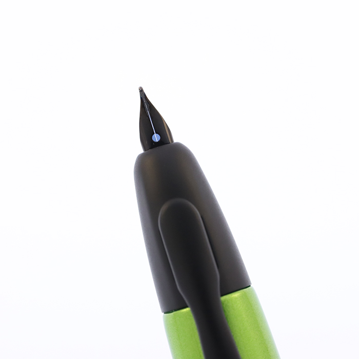 パイロット 海外版キャップレス 万年筆 バレーグリーン 細字（Fニブ） 中古)PILOT パイロット 万年筆 キャップレス メタリックコレクション