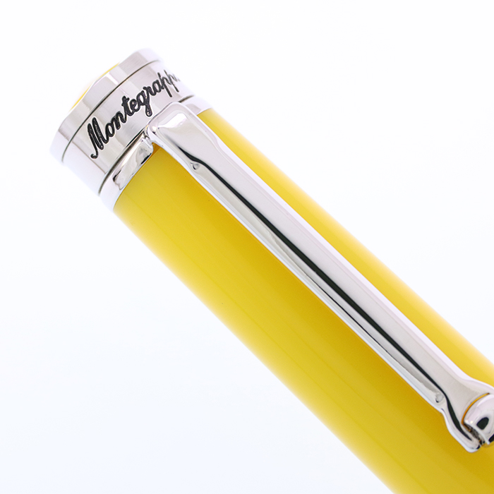 中古)Montegrappa モンテグラッパ 万年筆 パローラ イエロー F（商品ID