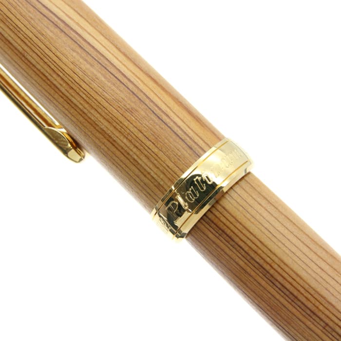 新品)PLATINUM プラチナ 万年筆 #3776 センチュリー 屋久杉（商品ID