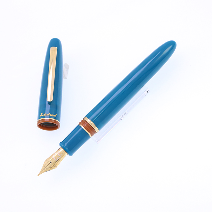 あい 【美品】エスター＆エスタークブルー(初版) 新品)Esterbrook エスターブルック 万年筆 スペシャルエディション