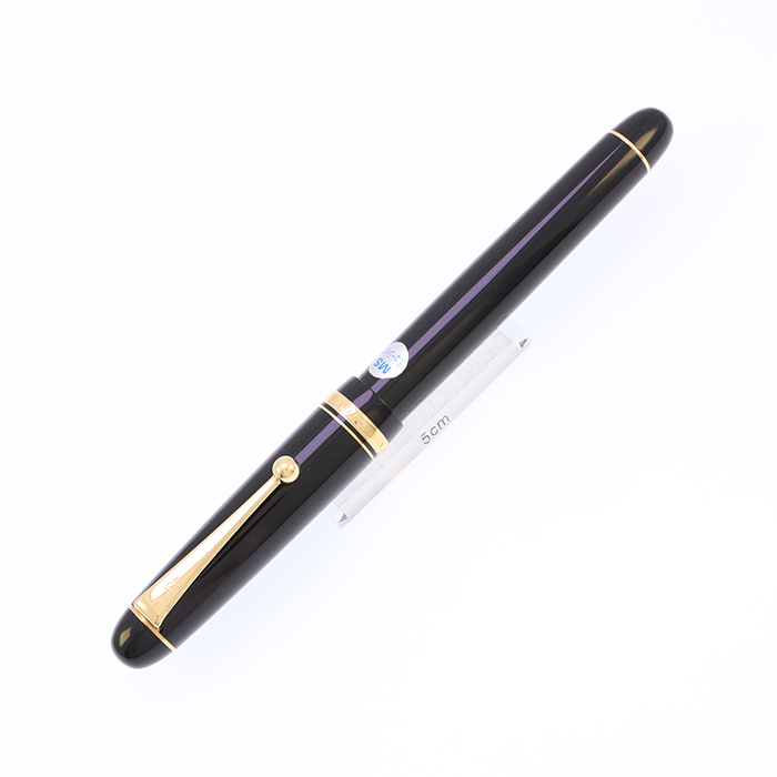 中古)PILOT パイロット 万年筆 カスタム74 ブラック ミュージック
