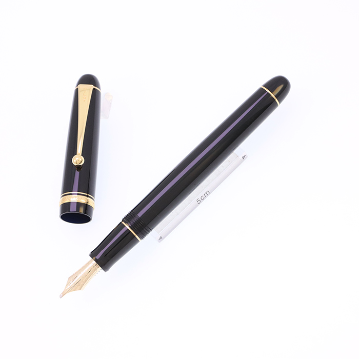 中古)PILOT パイロット 万年筆 カスタム74 ブラック ミュージック