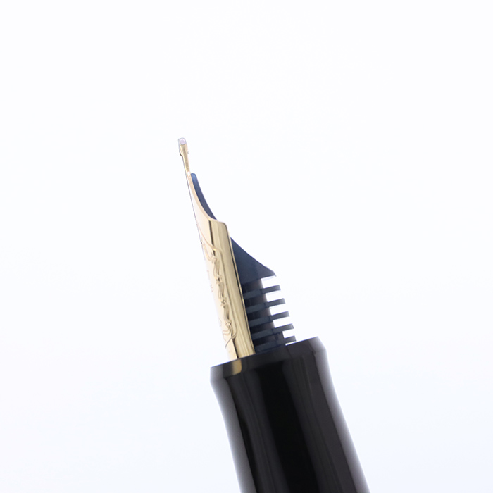 中古)PILOT パイロット 万年筆 カスタム74 ブラック ミュージック