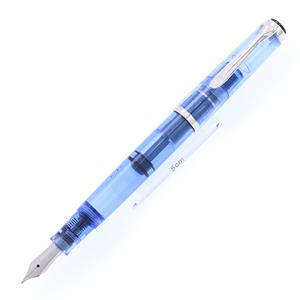 Pelikan ペリカン 万年筆 クラシック M205 デモンストレーター ブルー M (2016年限定品) メイン