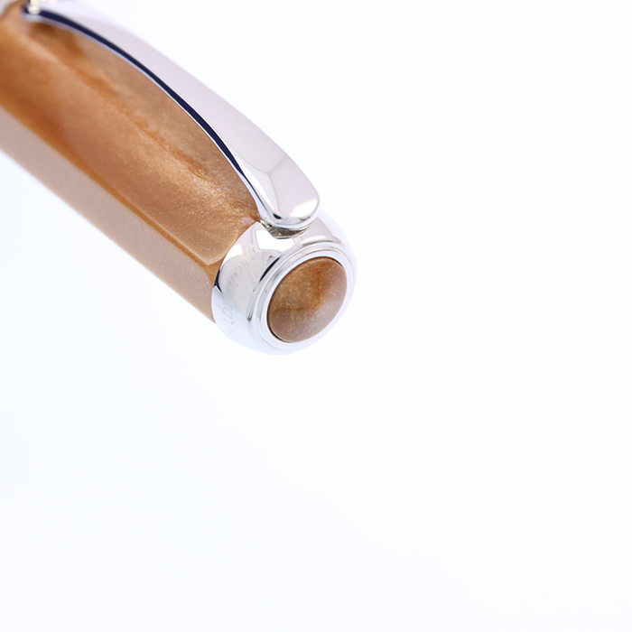 中古)Montegrappa モンテグラッパ 万年筆 ピッコラ ベージュ M（商品ID