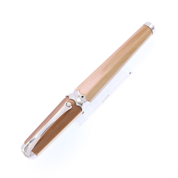 中古)Montegrappa モンテグラッパ 万年筆 ピッコラ ベージュ M（商品ID