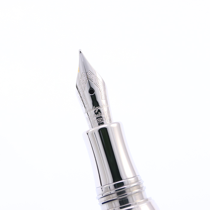 レア Montegrappa シャーペン ピッコラ ページュ ペンケース 中古)Montegrappa モンテグラッパ 万年筆 ピッコラ ベージュ M（商品ID