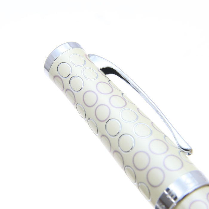 クロスソバージュフォーエバーパール万年筆細ペン先アイボリー クロスソバージュフォーエバーパール万年筆細ペン先アイボリー