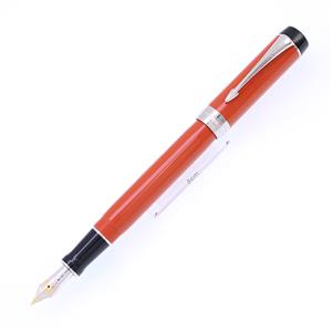 PARKER パーカー 万年筆 デュオフォールド クラシック ビッグレッドCT センテニアル XF メイン