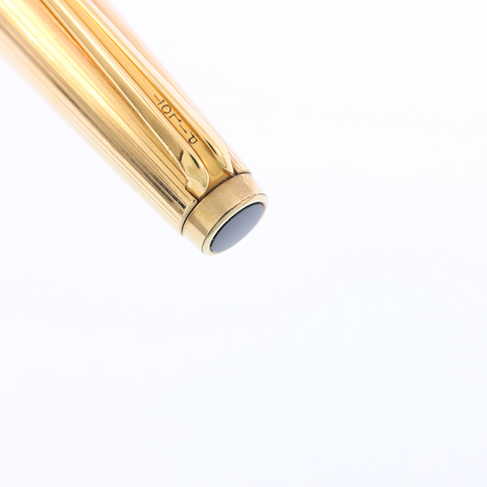 中古)PILOT パイロット 万年筆 エリート ゴールドキャップ スクリプト