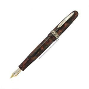 Stipula スティピュラ 万年筆 エトルリア アンバー 18K/F (吸入式) メイン