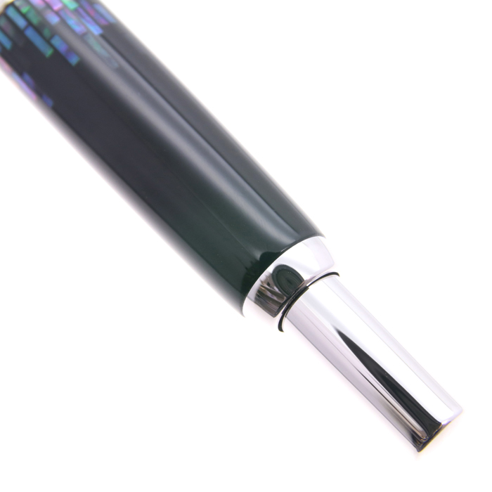 パイロット 万年筆 キャップレス螺鈿 ストライプ F 楽天市場】パイロット 万年筆 キャップレス螺鈿 ストライプ FCN-5MP-RS