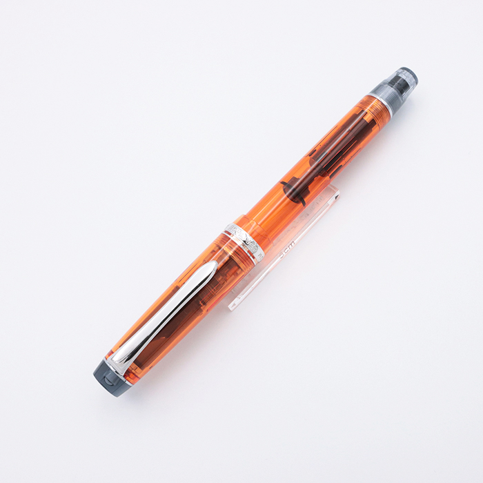 PILOT CUSTOM HERITAGE 92 透明オレンジ　万年筆　字幅F 詳細ページ | 万年筆 ボールペンなど高級筆記具の販売・買取