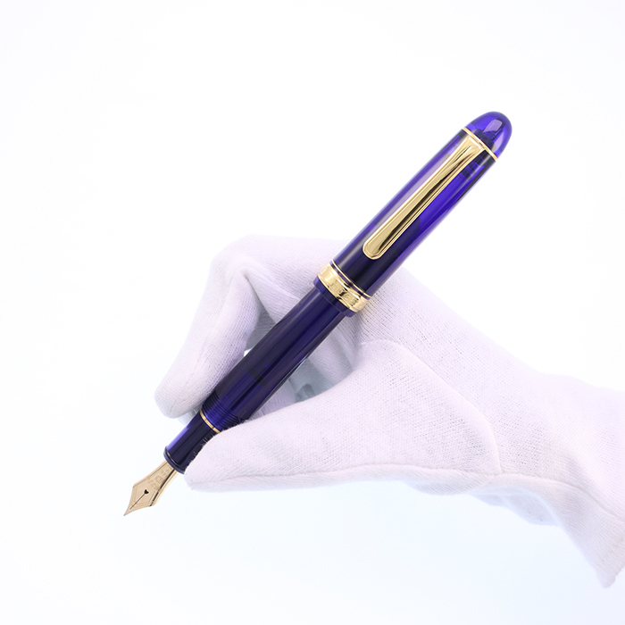 プラチナ万年筆 PNB10000 #51- 2 Platinum Fountain Pen # 3776 Century Chartres Blue Fine #51