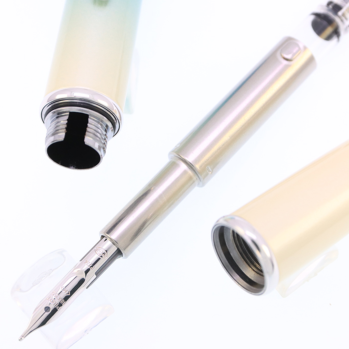 中古)PILOT パイロット 万年筆 キャップレス 2024年限定 シーショア