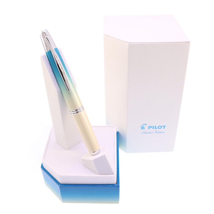 中古)PILOT パイロット 万年筆 キャップレス 2024年限定 シーショア