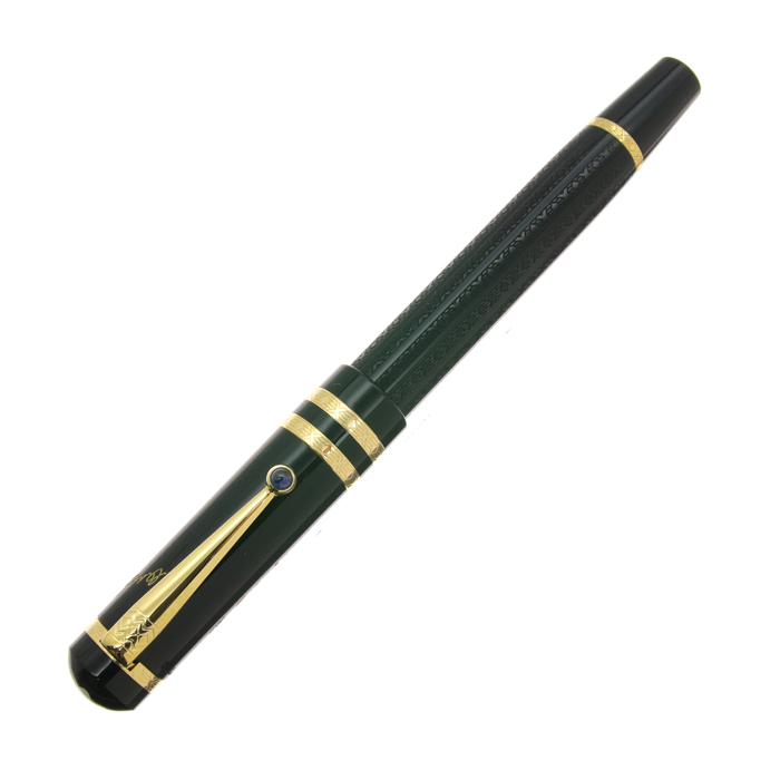 超美品 希少 モンブラン 限定品 作家シリーズ　ドストエフスキー ローラーボール 中古)MONTBLANC モンブラン ローラーボール 作家シリーズ1997