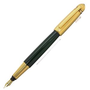 Cartier カルティエ 万年筆 パシャ･ドゥ･カルティエ ブラックラッカー/ゴールドキャップ F メイン