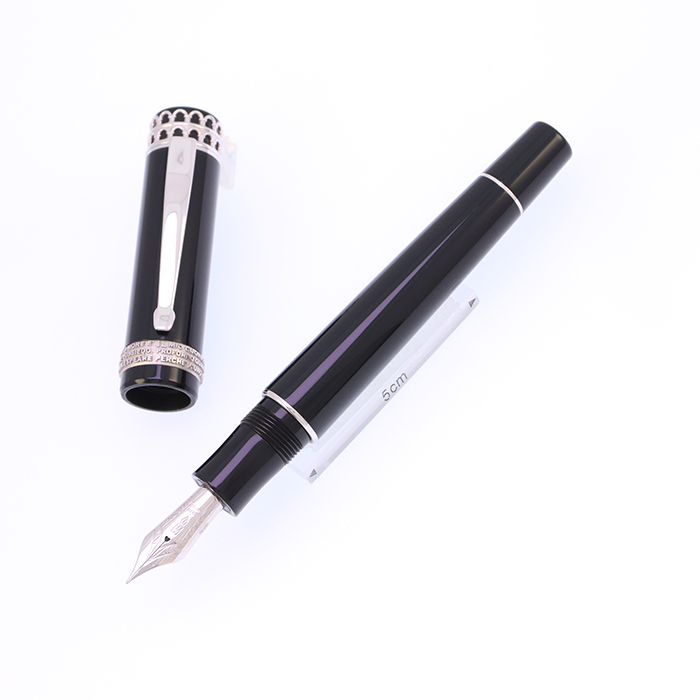 中古)DELTA デルタ 万年筆 ロミオ&ジュリエット フォーエバー ブラック