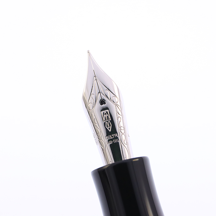 中古)DELTA デルタ 万年筆 ロミオ&ジュリエット フォーエバー ブラック