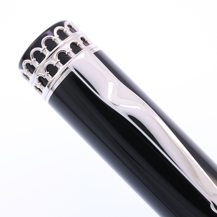 中古)DELTA デルタ 万年筆 ロミオ&ジュリエット フォーエバー ブラック