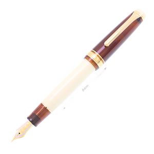 万年筆 限定 プロフェッショナルギア カフェラテブラウン 中細字