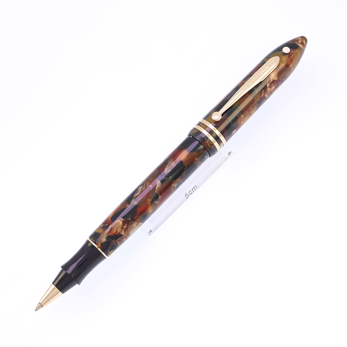 希少 シェーファー バランス マーブル ボールペン 中古)SHEAFFER シェーファー ローラーボール バランス マーブル