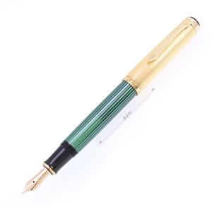 万年筆 スーベレーン M650 バーメイル/緑縞 18C/F