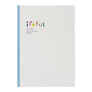 ノートブック iroful (イロフル) 75g/㎡ 160頁 A5 無地[PI-A5MBW]