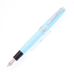 万年筆 モリタ万年筆オリジナル プロフェッショナルギア スリム 銀 中字