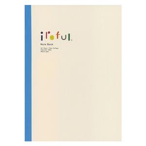 ノートブック iroful (イロフル) 75g/㎡ 96頁 A5 無地