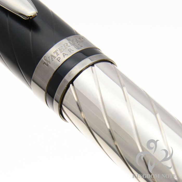 【中古】ウォーターマン WATERMAN エキスパート プレシャスBT 万年筆 ブラックxシルバー【メンズ】 中古】ウォーターマン WATERMAN エキスパート プレシャスBT 万年筆