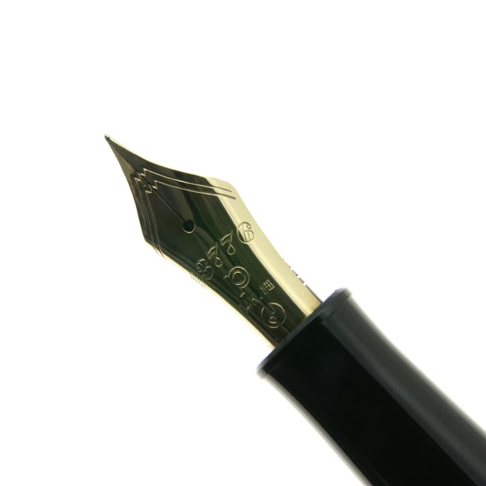 筆記確認＆洗浄済み　初期型　エボナイトペン芯　14金　細字　プラチナ　万年筆 詳細ページ | 万年筆 ボールペンなど高級筆記具の販売・買取