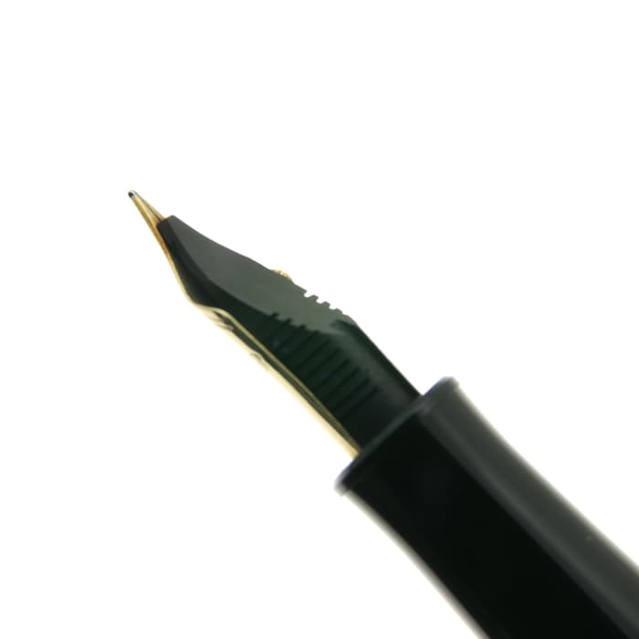 筆記確認＆洗浄済み 初期型 エボナイトペン芯 14金 細字 プラチナ