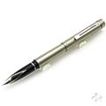 SHEAFFER シェーファー 万年筆 タルガ 1001 ブラッシュトステンレスCP ST/