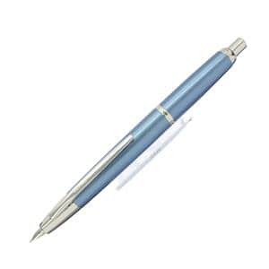 万年筆 キャップレス デシモ ライトブルー 細字