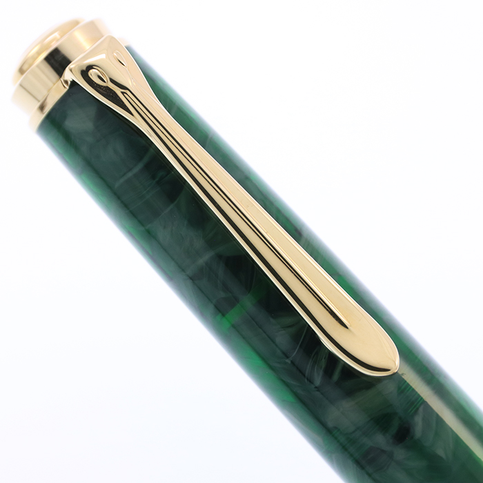 中古)Pelikan ペリカン 万年筆 スーベレーン M600 グリーン・オ