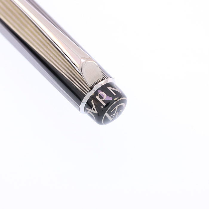 中古)CARAN d'ACHE カランダッシュ 万年筆 RNX.316 PVDブラック M