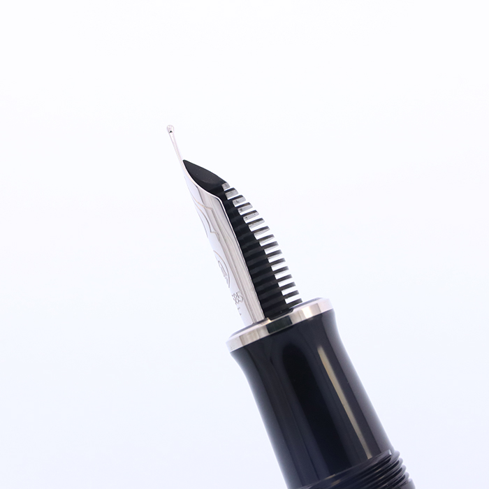 中古)Pelikan ペリカン 万年筆 スーベレーン M405 ブラックストライプ