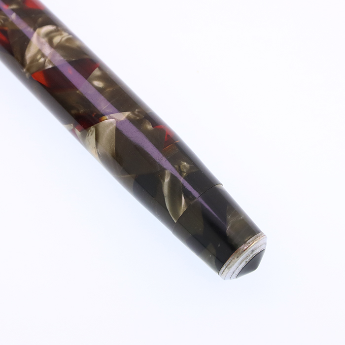 中古)PARKER パーカー 万年筆 バキュマチック ジュニア マーブルグレー 中古)PARKER パーカー 万年筆 バキュマチック ジュニア マーブルグレー