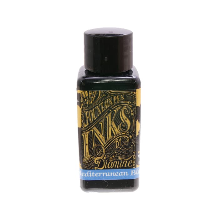 (新品)DIAMINE ダイアミン ボトルインク メディタレニアンブルー 30ml（商品ID：2996100071508）詳細ページ | 万年