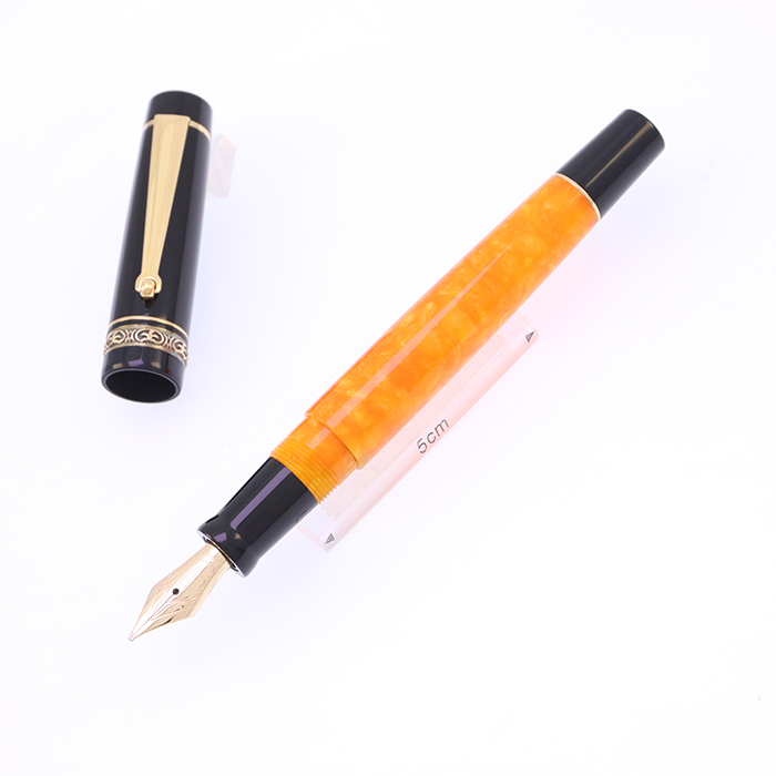 中古)DELTA デルタ 万年筆 ドルチェビータ スリム バーメイル B（商品