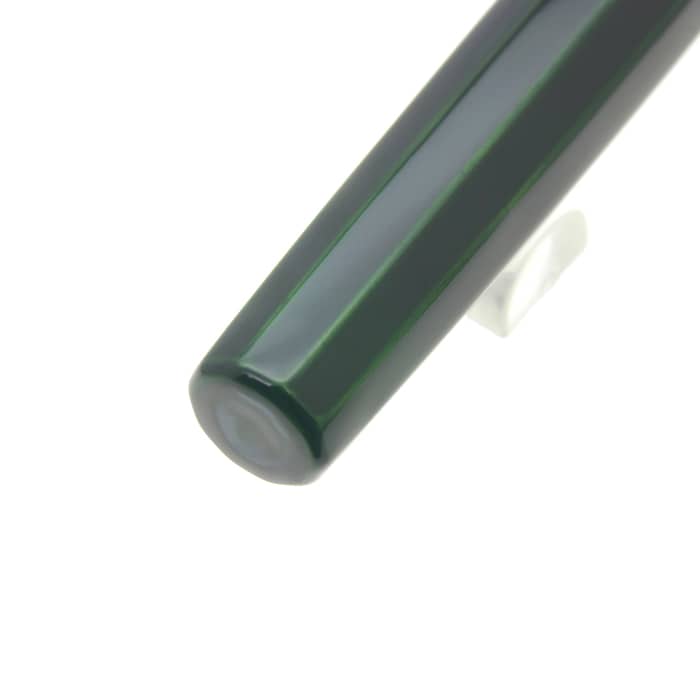 新品)NAKAYA 中屋万年筆 万年筆 シガー 十角ST 緑溜 軟細字（商品ID