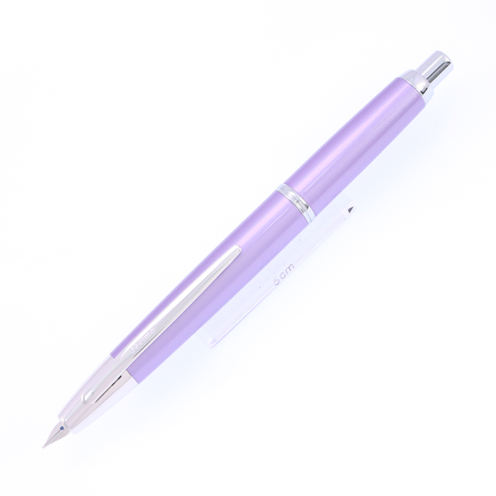 パイロット キャップレスデシモ 2019年限定色 メタリックバイオレット EF パイロットのノック式万年筆『キャップレスデシモ 20カラーズ