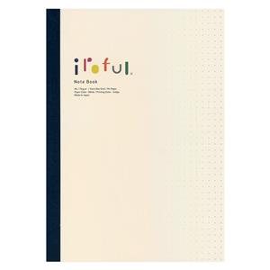 SAKAE サカエテクニカルペーパー ノートブック iroful (イロフル) 75g/㎡ 96頁 A5 5mmドット メイン