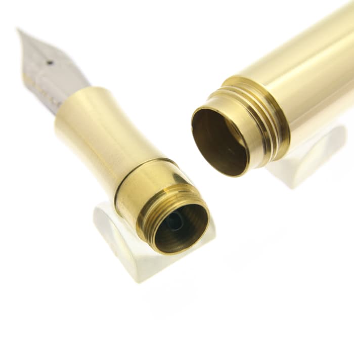 新品)SCHONDSGN ショーンデザイン 万年筆 ポケットシックス ブラス