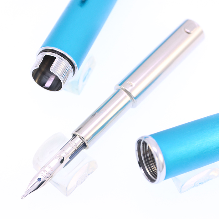 PILOT パイロット 万年筆 キャップレスデシモ ライトブル-EF パイロット キャップレス デシモ FCT-15SR-LB [ライトブルー