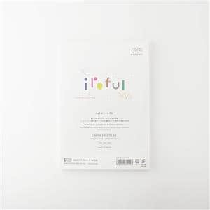 ルーズシート iroful (イロフル) 75g/㎡ 100枚 A5 5mm ドットグリッド[PI-A5P-D5W]